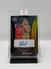 2025 Panini Select WNBA Draft Selections Signatures Kiki Iriafen #20 card