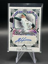 2025 Panini Boys of Summer Fan Favorite Signatures Tim Hudson #24 card