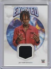 2025 Topps Exalted WWE Wrestling Exalted Relics Je'Von Evans #ER-JES card