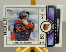 Gunnar Henderson 2026 Topps Big Ticket Players card