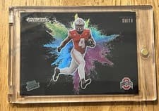 Jeremiah Smith 2025 Panini Prizm Draft Picks Color Blast card