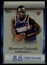 2025-26 Topps Holiday Making The Nice List Khaman Maluach #ML-10 card