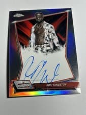 2026 Topps Chrome WWE Red Brand Autographs Kofi Kingston #RBA-KOF card