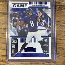 Lamar Jackson 2024 Panini Contenders card