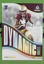 2024 Panini Luminance Dynamic Rookies Keon Coleman #DR-KCN card