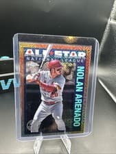 Nolan Arenado 2025 Topps 1990 Topps Baseball All Stars Chrome Refractor card