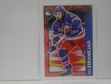 Mika Zibanejad 2023 Topps NHL Sticker Collection card