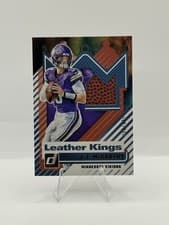 2025 Donruss Leather Kings J.J. McCarthy #LK-JMY card