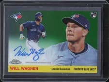 2025 Topps Chrome Platinum Autographs Will Wagner #CPA-WW card