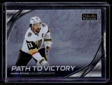 Mark Stone 2025-26 O-Pee-Chee Platinum Path to Victory card