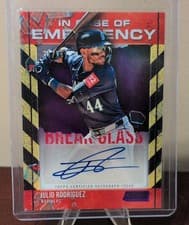 2025 Stadium Club In Case of Emergency Autographs Julio Rodríguez #ICOEA-JR card