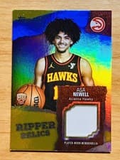 2025-26 Topps Retail Ripper Relics Asa Newell #RR-AN card