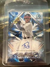 2025 Bowman Chrome Sapphire Edition Selections Autographs Diego Tornes #SSA-DT card