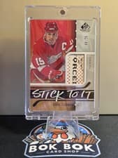 2024-25 SP Game Used Stick to It Steve Yzerman #STI-SY card
