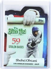 2025 Topps Holiday Making the Nice List Shohei Ohtani #MNL-2 card