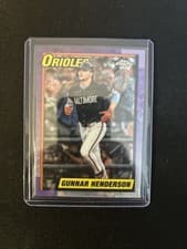 2025 Topps Chrome Logofractor Edition 1990 Topps Gunnar Henderson #90CB-3 card