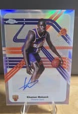 2025-26 Topps Chrome Next Stop Signatures Khaman Maluach #NS-KM card