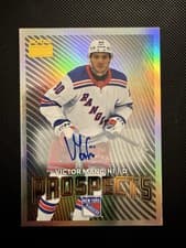 Victor Mancini 2024-25 Skybox Metal Universe Skybox Premium Prospects Auto card