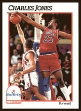 Charles Jones 1991-92 Hoops Base Set card