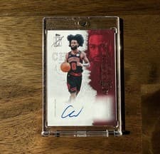 2025-26 Topps Signature Class Veteran Class Autographs Coby White #VCA-CBE card