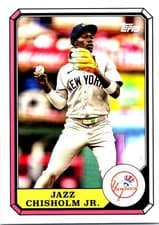 2025 Topps Archives 1987 Topps Boardwalk and Baseball Jazz Chisholm Jr. #87BB-21 card