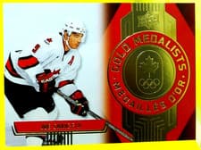 Joe Sakic 2025 Upper Deck Tim Hortons Team Canada Gold Medalist card