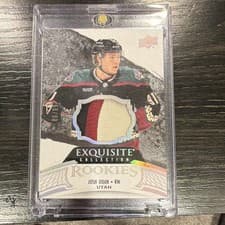 2024-25 Upper Deck Black Diamond Exquisite Collection Rookie Patch Josh Doan #RP-JD card
