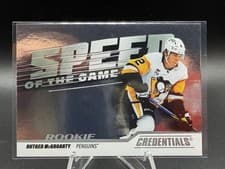 Rutger McGroarty 2024-25 Upper Deck Credentials Speed of the Game Rookies card