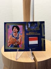 2024-25 Panini Court Kings Debut Showcase Memorabilia Jared McCain #DSM-JMC card