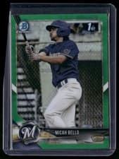Micah Bello 2018 Bowman Draft card