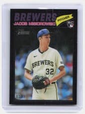 Jacob Misiorowski 2026 Topps Heritage card