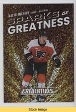 2025-26 Upper Deck Credentials Sparks of Greatness Matvei Michkov #SG-3 card