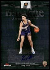 2025-26 Finest Baseline Autographs Koby Brea #BA-KB card
