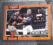 2026 Topps Walk This Way Patrick Bailey #7 card