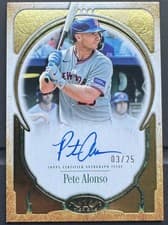 2026 Topps Tier One Prime Performers Autographs Pete Alonso #PPA-PA card