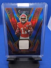 2025 Panini Prizm Rookie Patch Autographs Jalen Royals #20 card