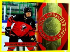 Mason McTavish 2025 Upper Deck Tim Hortons Team Canada Gold Medalist card