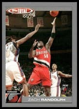 Zach Randolph 2004-05 Topps Total Base Set card