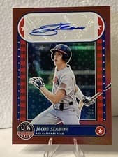 2025 Panini Stars & Stripes 15U National Team Signatures Jacob Seamon #NTS-JS card
