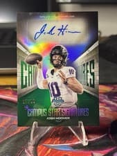 2025 Bowman University Chrome Campus Star Signatures Josh Hoover #CSS-JH card