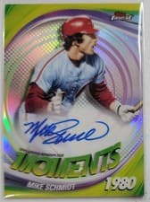 2025 Finest Moments Autographs Mike Schmidt #FMA-MS card