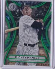 2025 Topps Tribute Base Set Mickey Mantle #32 card