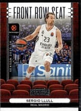 2025-26 Panini Contenders EuroLeague Front Row Seat Sergio Llull #14 card