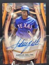 2025 Topps Tribute Pillars Of The Game Autographs Adrian Beltre #PTGA-AB card