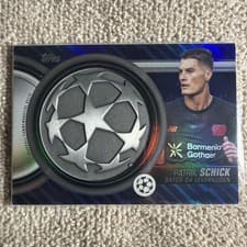 2025-26 Topps UEFA Club Competitions Starball Commemorative Relics Patrik Schick #SCR-PS card