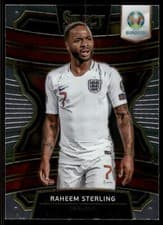 Raheem Sterling 2020 Panini Select UEFA Euro card