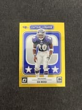 2025 Donruss Optic Captain in Charge Ed Reed #10 card