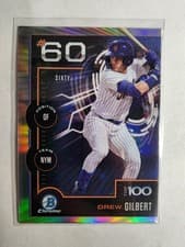 2025 Bowman Bowman Scouts Top 100 Drew Gilbert #BTP-60 card