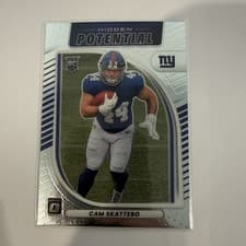 2025 Donruss Optic Hidden Potential Cam Skattebo #8 card