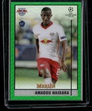Amadou Haidara 2020 Topps Merlin Chrome UEFA Champions League card